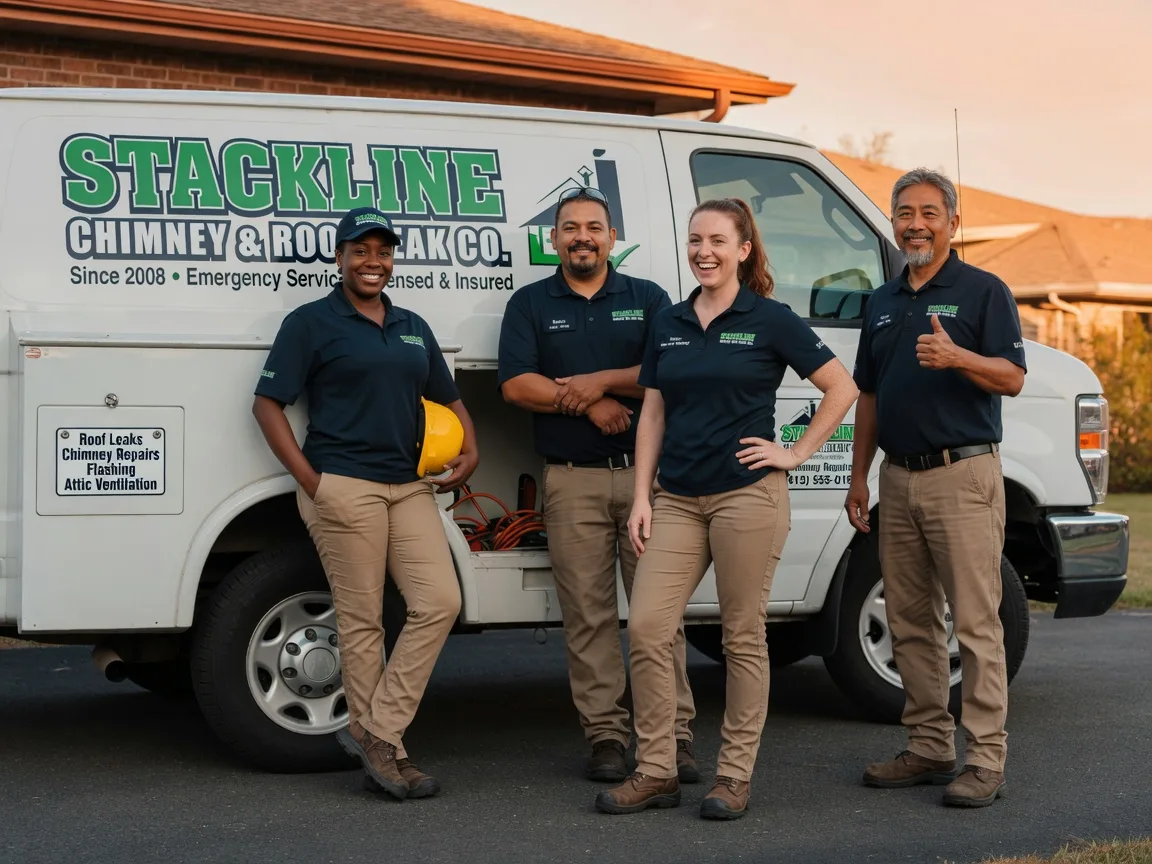 Chimney flashing repair company in Cedar, IA